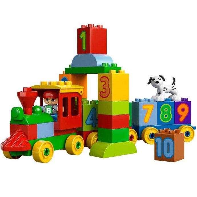 Lego Duplo Pociąg z cyferkami