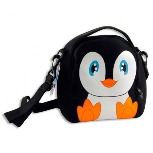 Neoprenowa torba termiczna na lunch dla dzieci Smash - pingwin