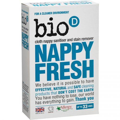 Bio-D, Nappy Fresh Dodatek Antybakteryjny do Prania Pieluch,