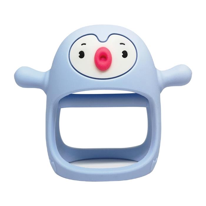 Smily Mia Gryzak Silikonowy Pingwin Buddy Light Blue